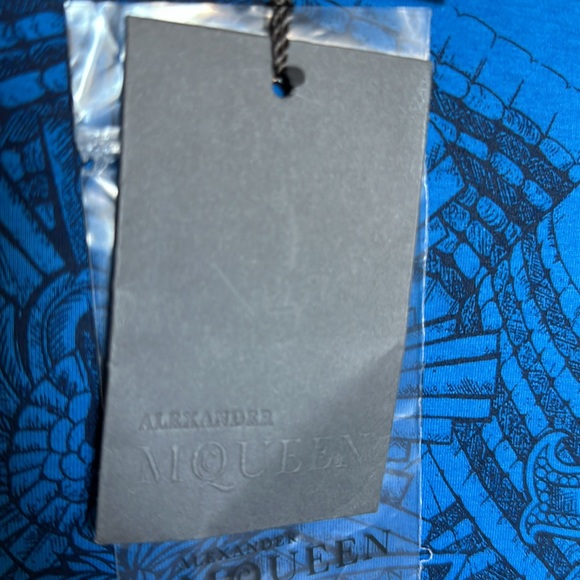 ❤️ Alexander McQueen 2011 NWT 1st Edition Skull Men’s T Shirt Medium - Picture 4 of 8